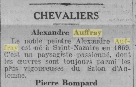 alexandre auffray,saint-nazaire,peintre
