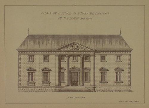 pécaud, architecte, saint-nazaire, justice, palais, sous-préfecture, théatre